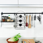 Load image into Gallery viewer, Wall Mounted Pot Lid Rack
