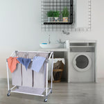 Load image into Gallery viewer, 3-Section Laundry Sorter Basket
