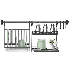 Wall-Mounted Dish Rack