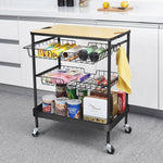 Load image into Gallery viewer, 4-Tier Kitchen Trolley Cart
