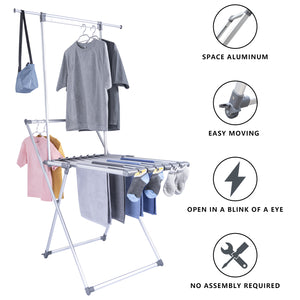 Collapsible Cloth Drying Rack