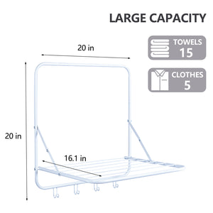 Over Door Foldable Laundry Drying Rack