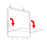 Load image into Gallery viewer, Over Door Foldable Laundry Drying Rack
